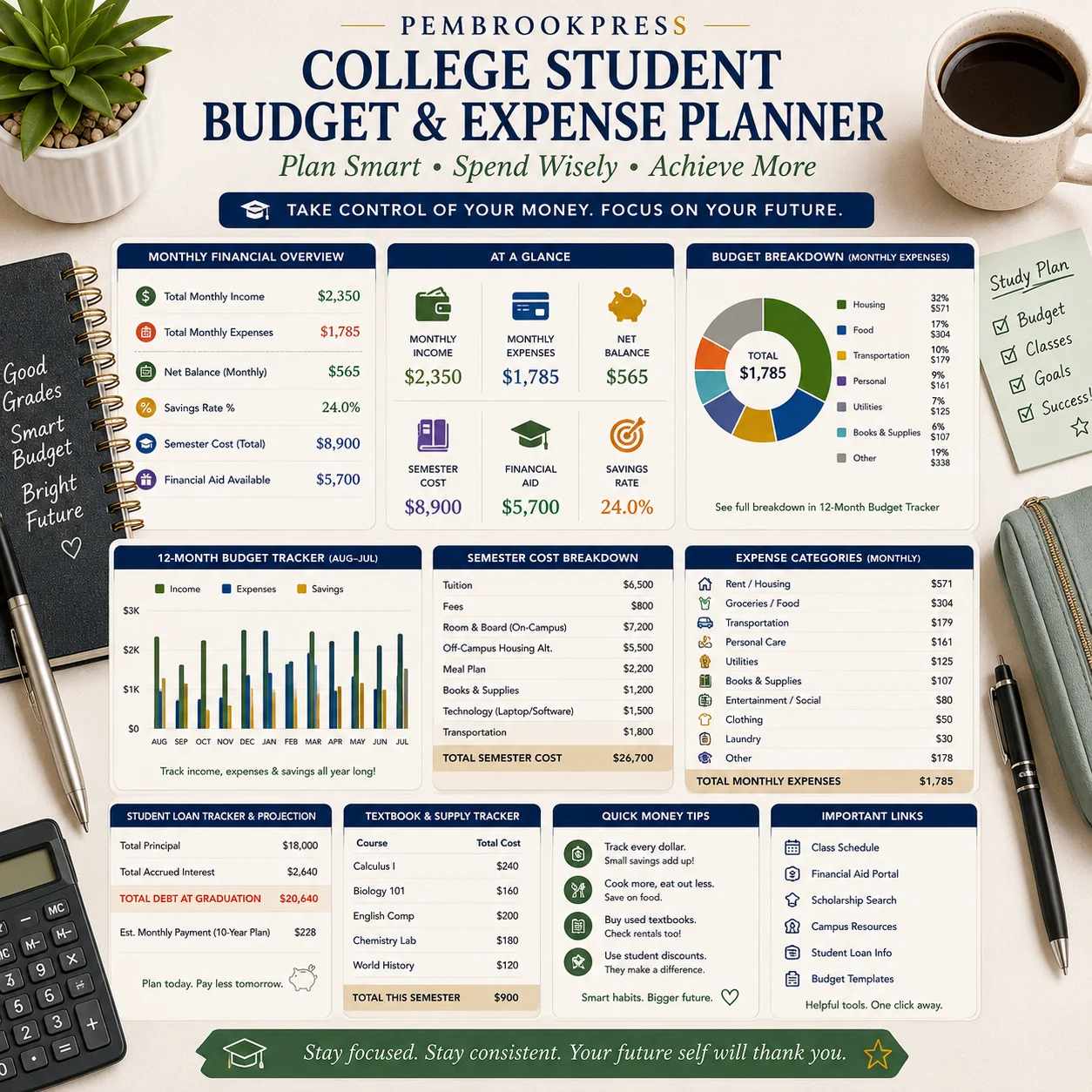 College Student Budget Expense