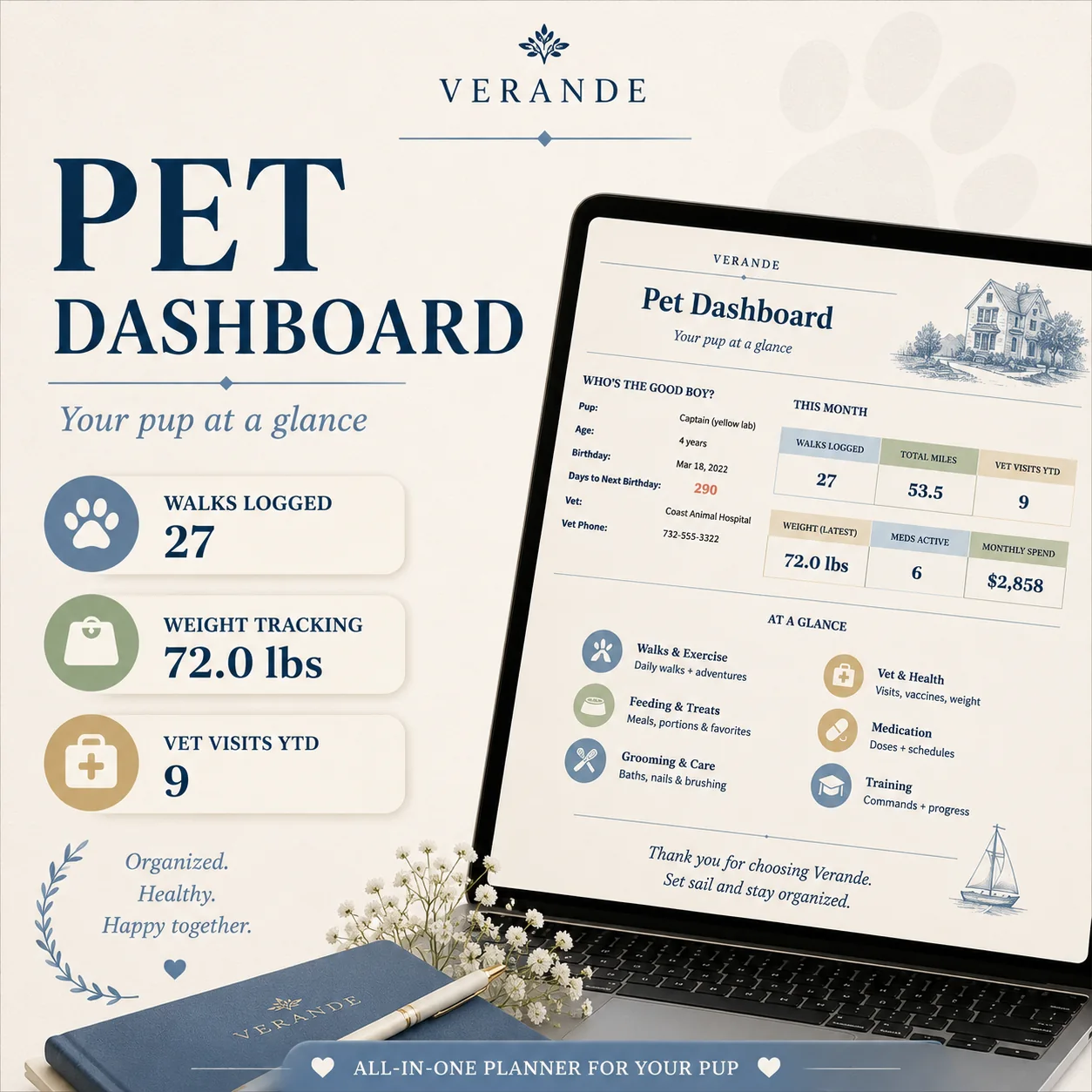 Dog Mom Planner