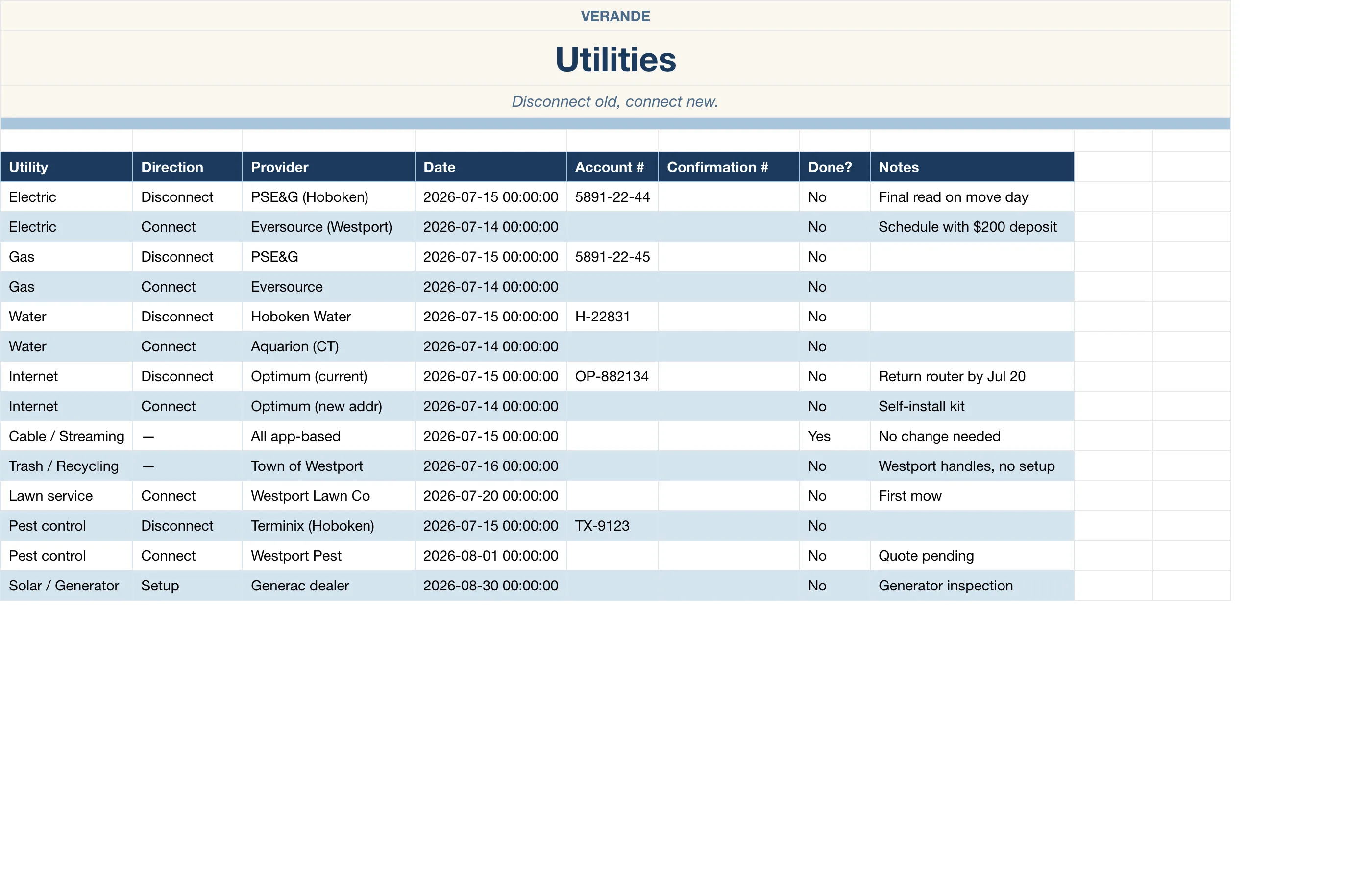Move Planner — Utilities