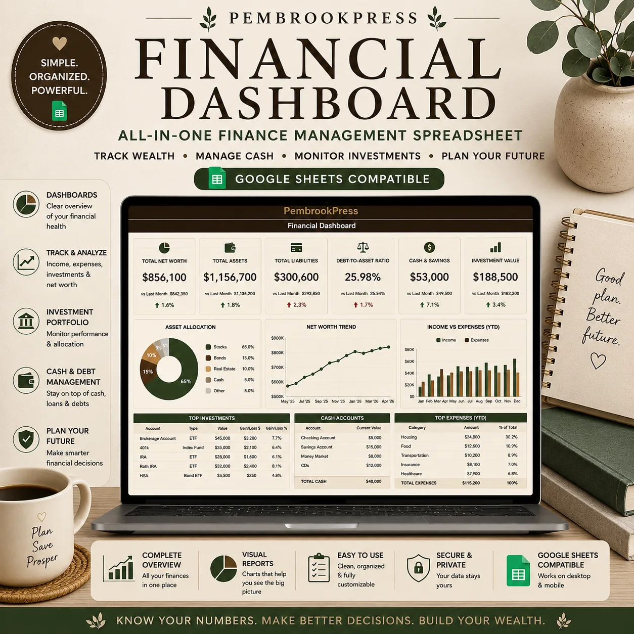 Net Worth Investment Portfolio Tracker