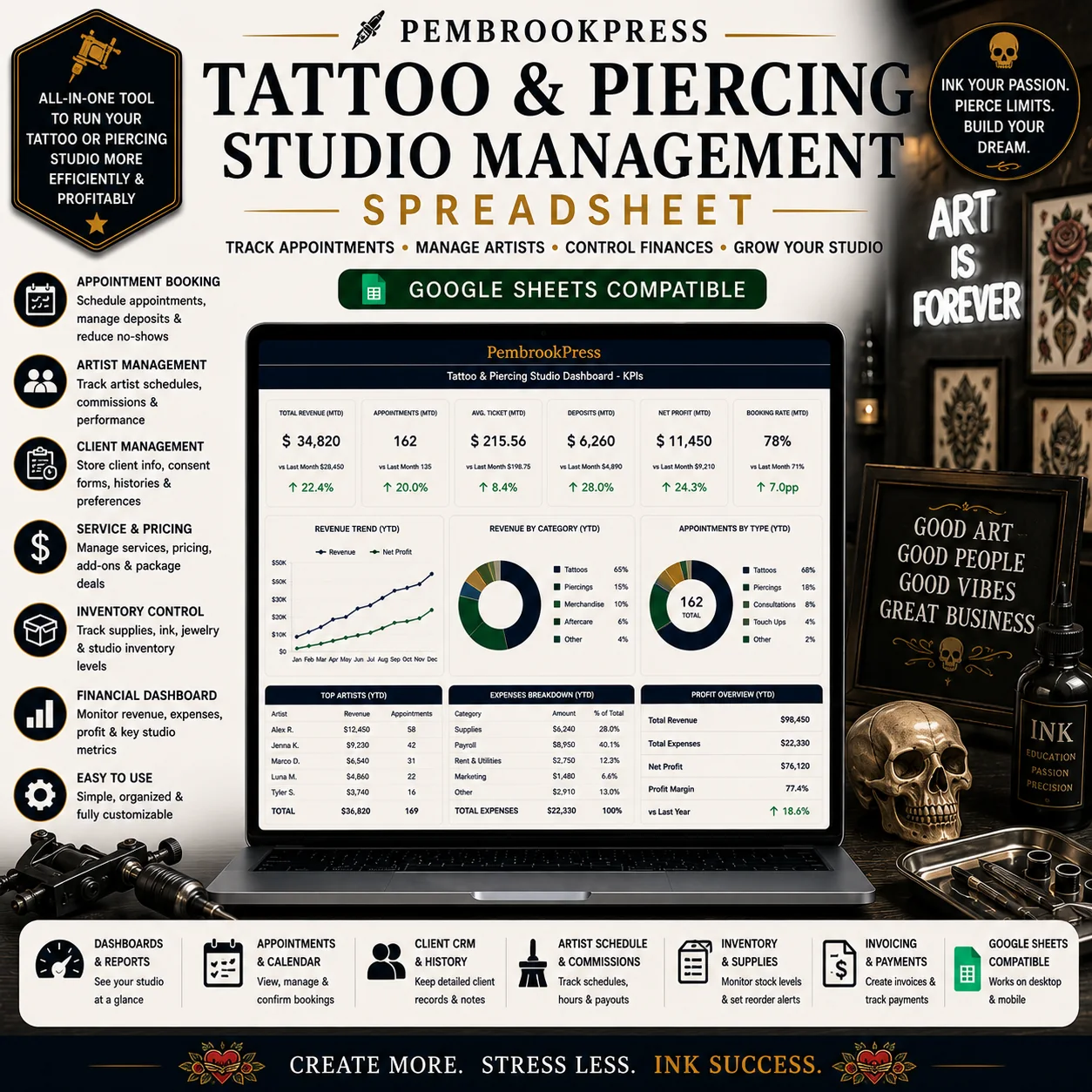 Tattoo Piercing Studio